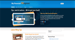 Desktop Screenshot of myfinancialwingman.com